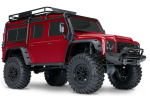 TRX82256-4-RED TRAXXAS TRX-4 LR Defender rot 1/10 Crawler RTR Brushed, Clipless